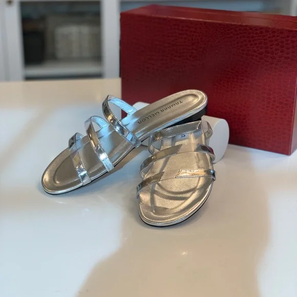 COPY - Tamara Mellon slit/specchio Argentine sandal “NEW” - Picture 10 of 14